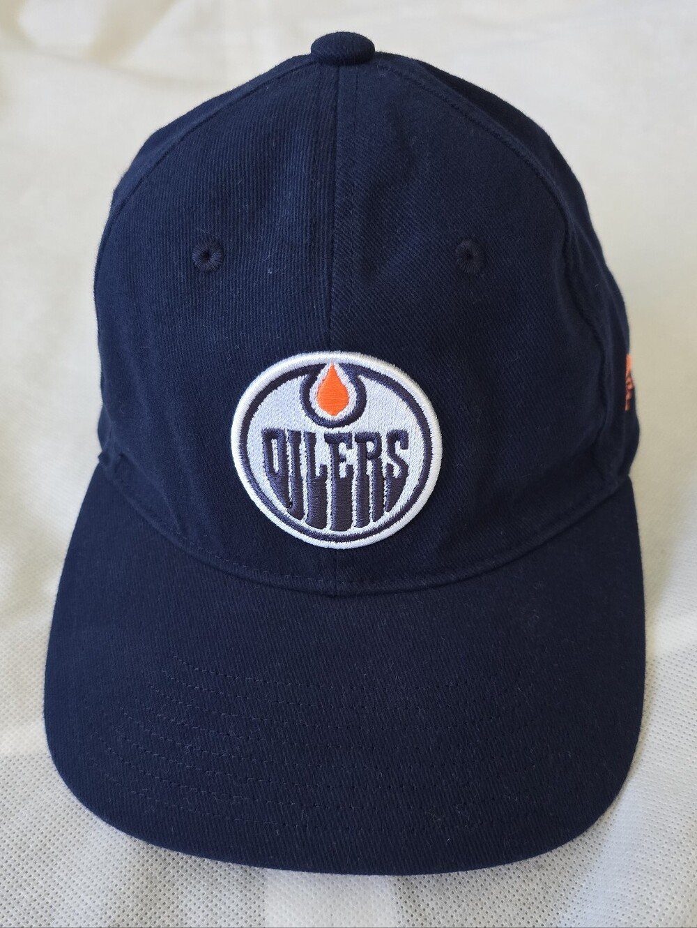 Adidas Edmonton Oilers Men's Navy Blue Jacket - M/L